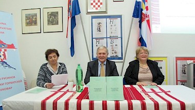 ODRŽANA PROMOCIJA KNJIGE OKSANE TIMKO ĐITKO "NAZIVI BILJAKA I ŽIVOTINJA U RUSINSKOM JEZIKU" U ZAGREBU